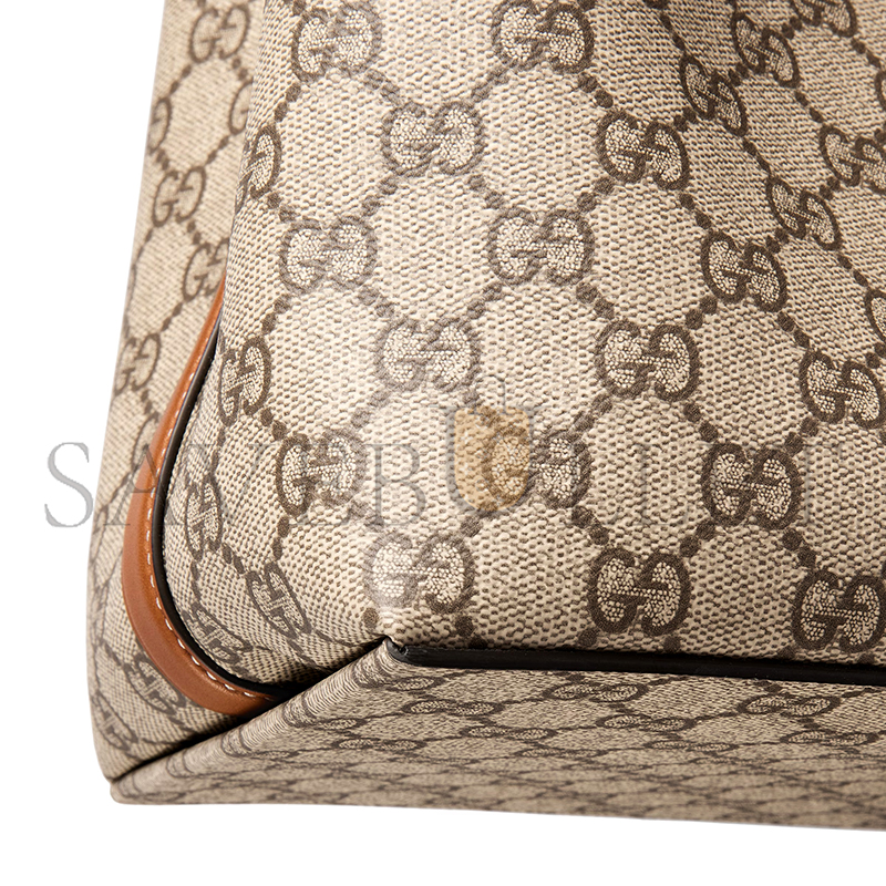 G*u*i gg emblem medium bucket bag 815103 (25*25*15.5cm)